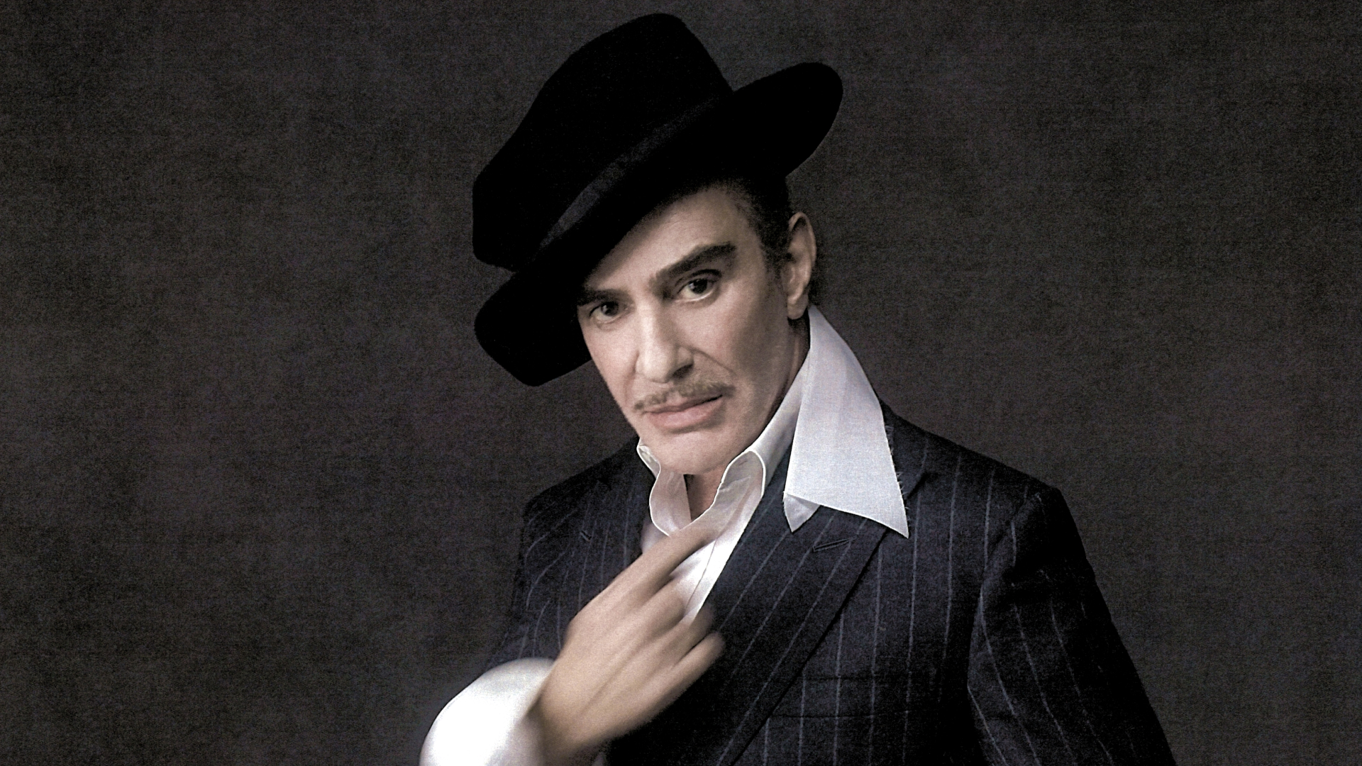 John Galliano in a portrait for Zara