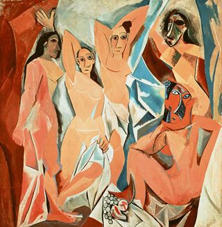 Les Demoiselles d'Avignon (1907) by Pablo Picasso