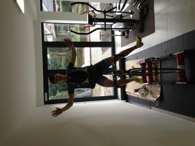 Fun on the rollers