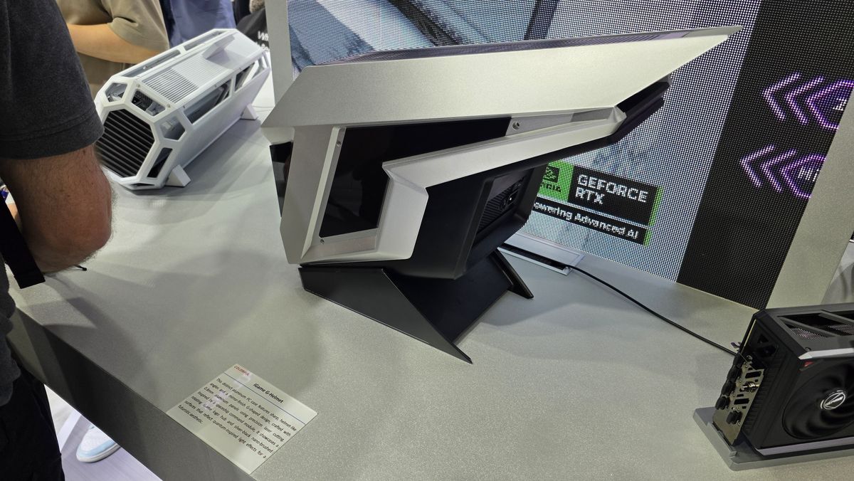 Colorful unveils new RTX 50-Series laptops, wild G-Helmet PC case, and more at Computex