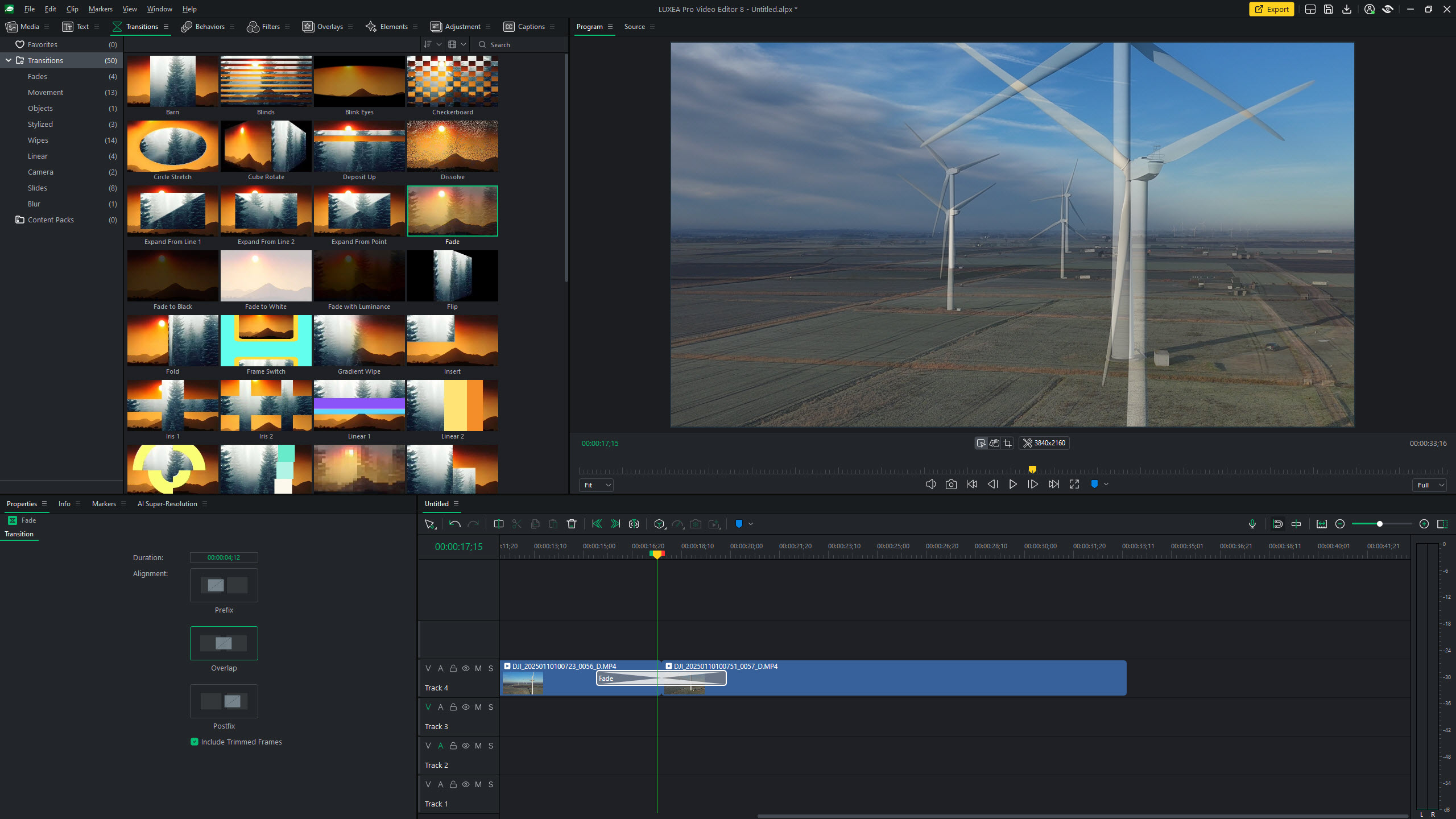 ACDSee Luxea Pro Video Editor 8 user interface