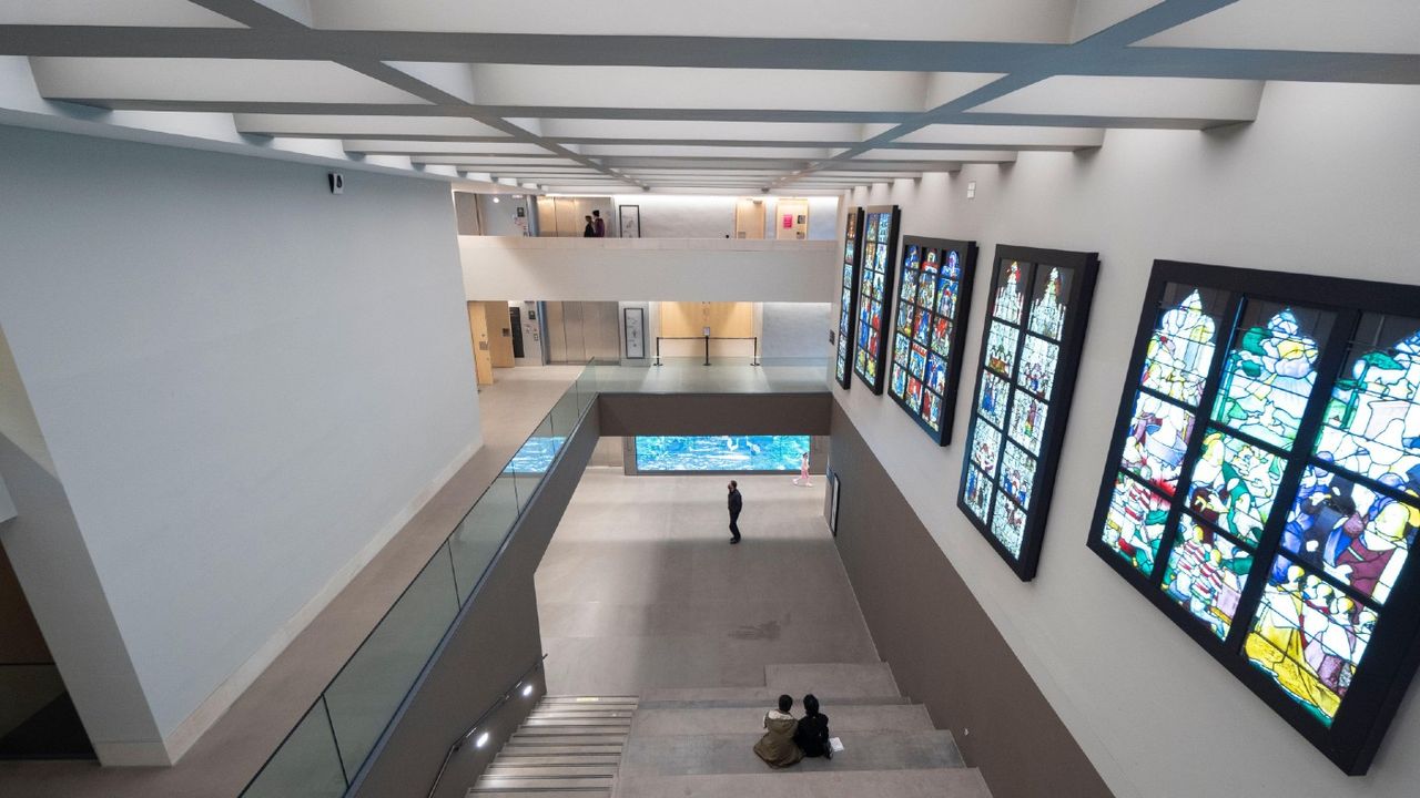 Interior of the Burrell Collection