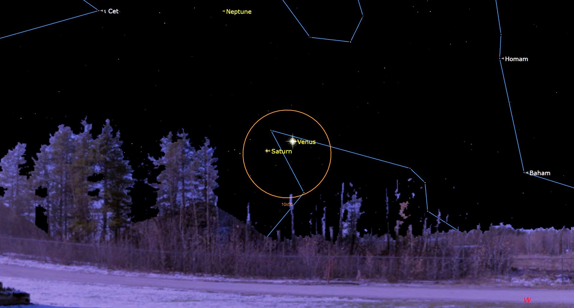 Venus and Saturn take a sunset stroll tonight. Here's how to see it | Space