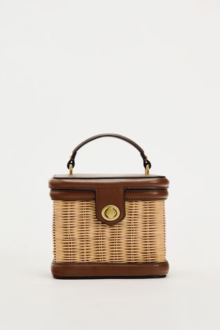 Zara, Contrast Basket Bag