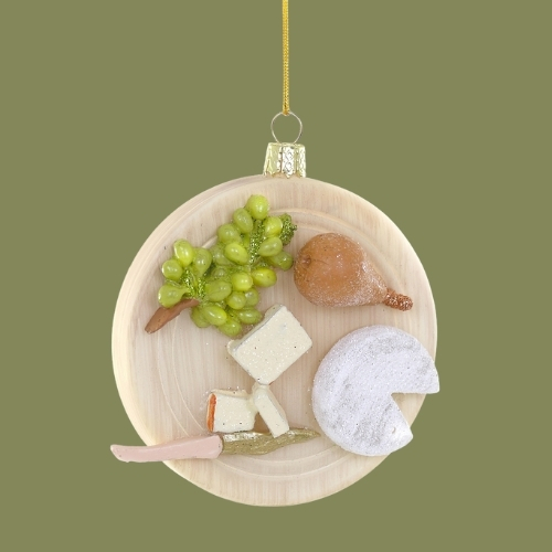 Cody Foster &amp;amp; Co, Cheese Plate Ornament
