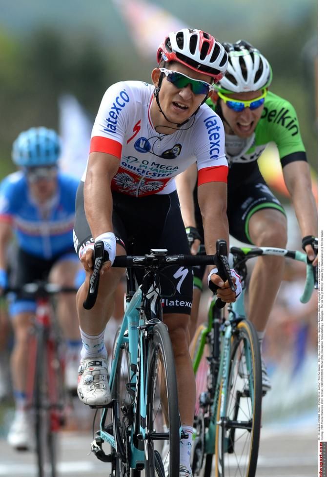 Michał Kwiatkowski made the podium today