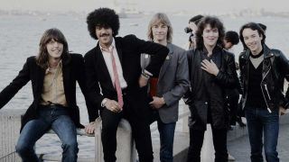 Thin Lizzy at the Yokohama wharf, Kanagawa, September 1980