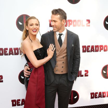 Blake Lively and Ryan Reynolds at New York City Screening of Deadpool 2