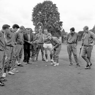 Hunt, back centre, was included on the 2020 New Year’s Honours list, alongside other members of the 1966 World Cup squad (PA Archive)