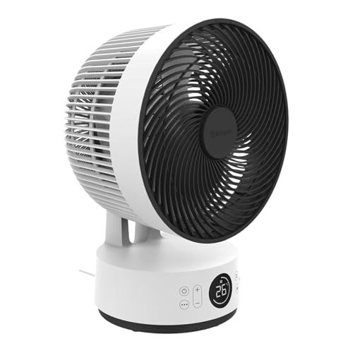 Sefte Table Fan - 10in Air Circulator With 12 Speeds