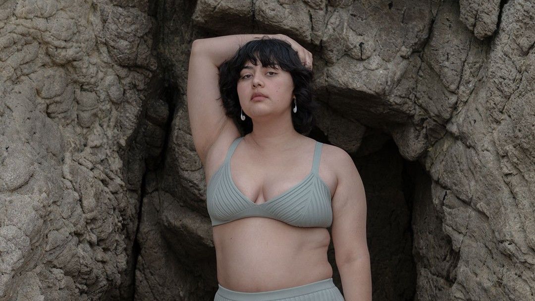 New 2020 Thick Women Swimsuit Plunging Bikini Set Big Breast