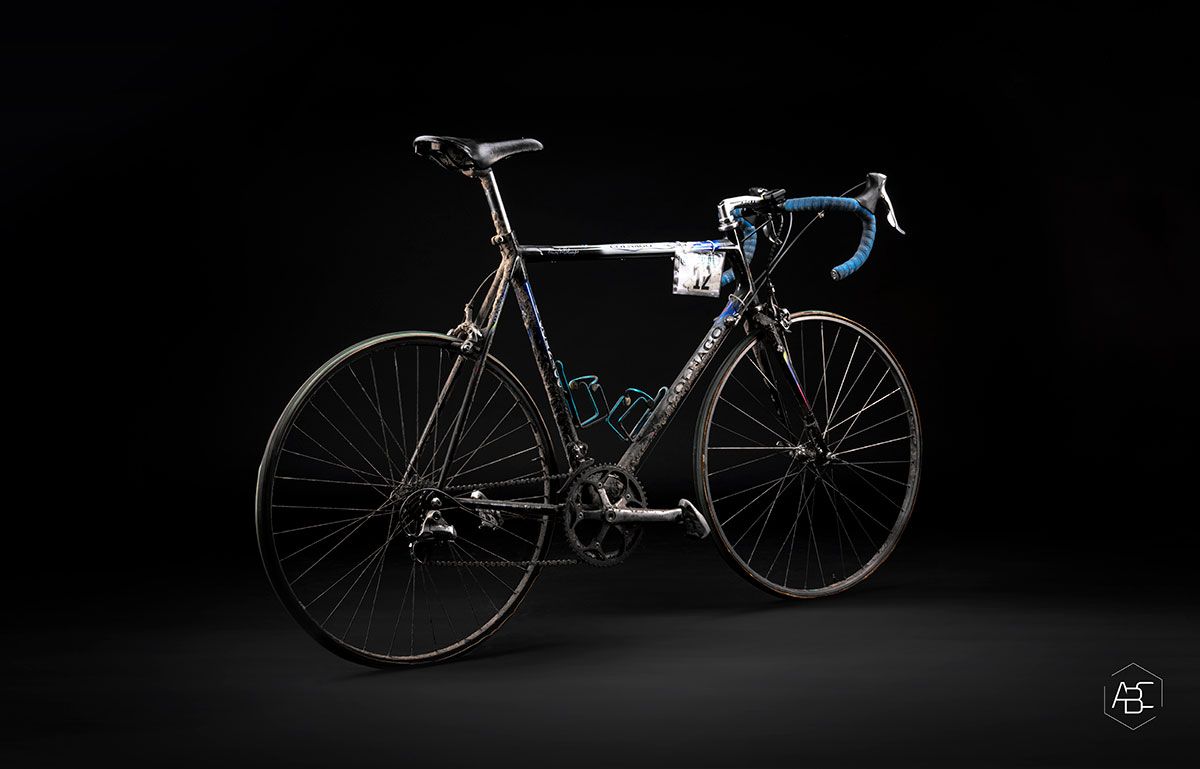 Bikes featured in the Colnago museum, recently opened to the public