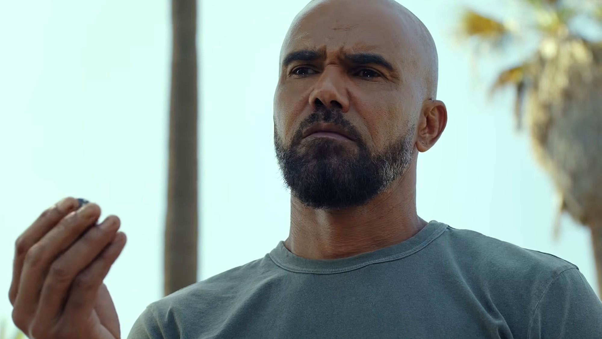 Shemar Moore is shown in the trailer for S.W.A.T. Exiles.