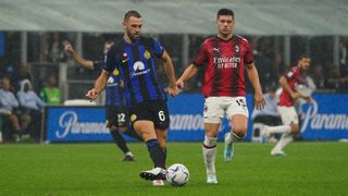 FC Internazionale v AC Milan in the September 2023 fixture