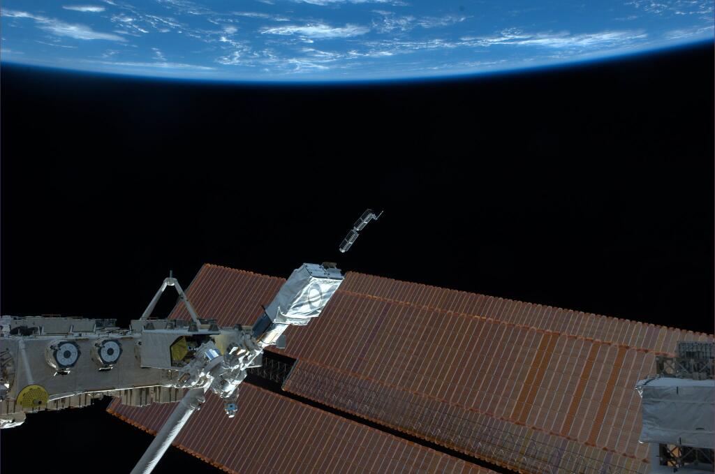 First 'Cubesats' In Record-Breaking Fleet Launched From Space Station ...