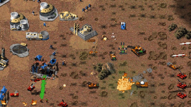 This mod mashes up five factions from Command and Conquer’s past into one giant brawl