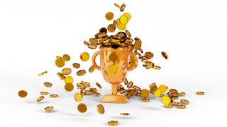 Trophy with money GettyImages-1474617035