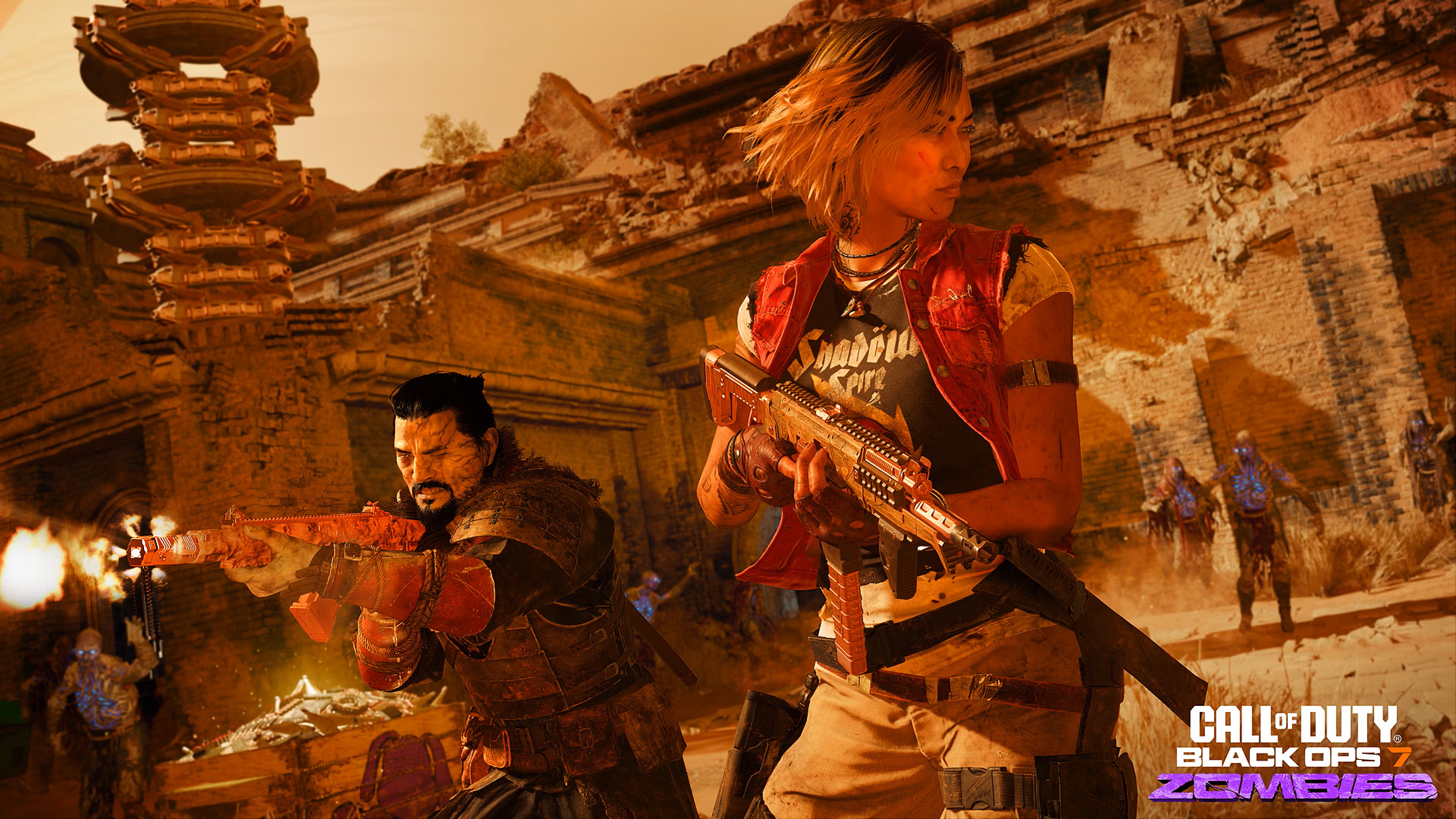 The Mars Survival map in Call of Duty: Black Ops 7 Zombies. 