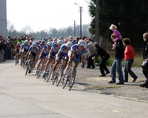 Quickstep and Dicovery Channel take things in hand after the top of the Oude Kwaremont