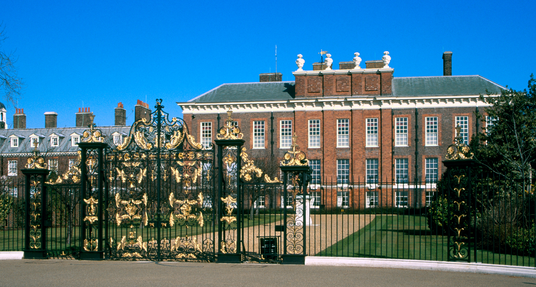 The exterior of Kensington Palace 