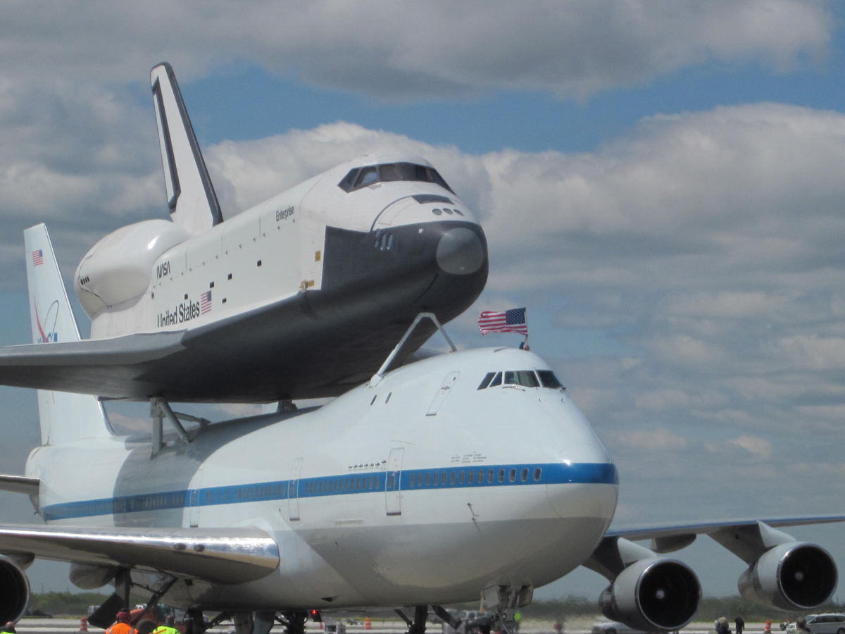 SCA and Enterprise on the Runway at JFK Airport