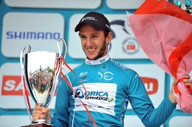 Race overall winner Adam Yates