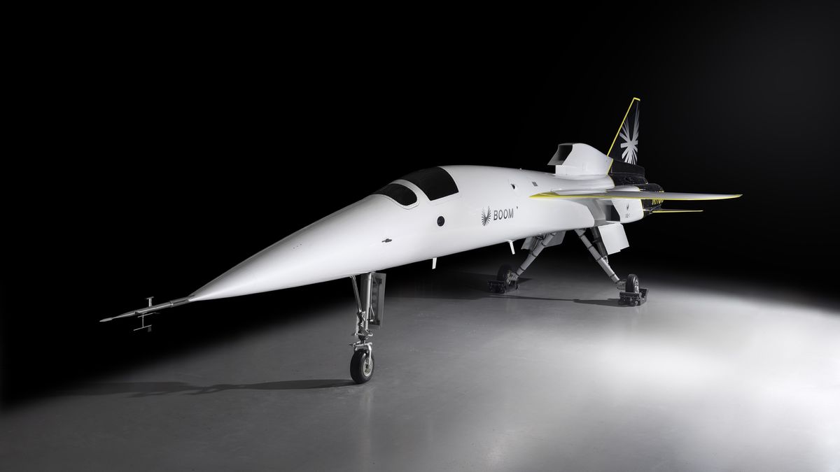 Boom Supersonic unveiled its XB-1 supersonic passenger aircraft in October 2020.