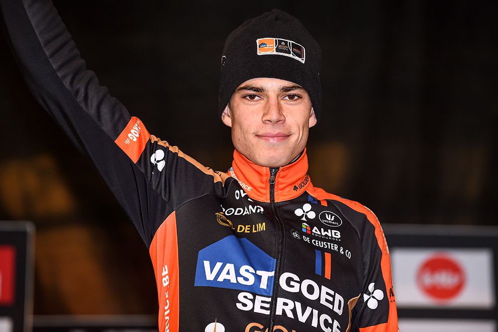 Superprestige leader Wout Van Aert (Vastgoedservice-Golden Palace)