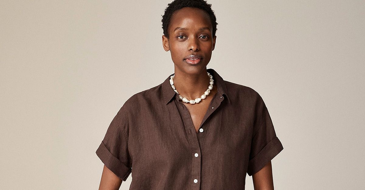 17 Perfect Pieces to Buy From J.Crew's Epic Linen Sale | Who What Wear