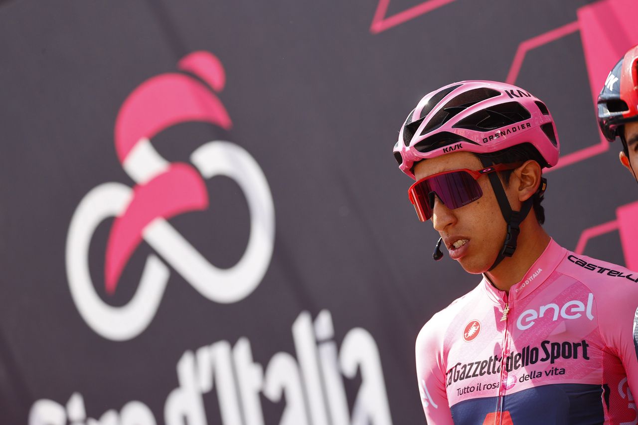 Giro d'Italia 2021 - 104th Edition - 10th stage L&acirc;Aquila - Foligno 130 km - 17/05/2021 - Egan Bernal (COL - Ineos Grenadiers) - photo Luca Bettini/BettiniPhoto&Acirc;&copy;2021