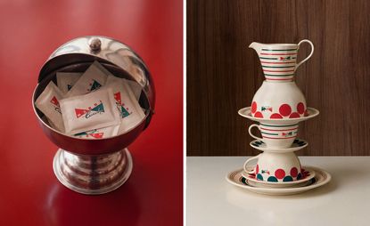 Marni Milan Design Week Cafe cups and sigar packets