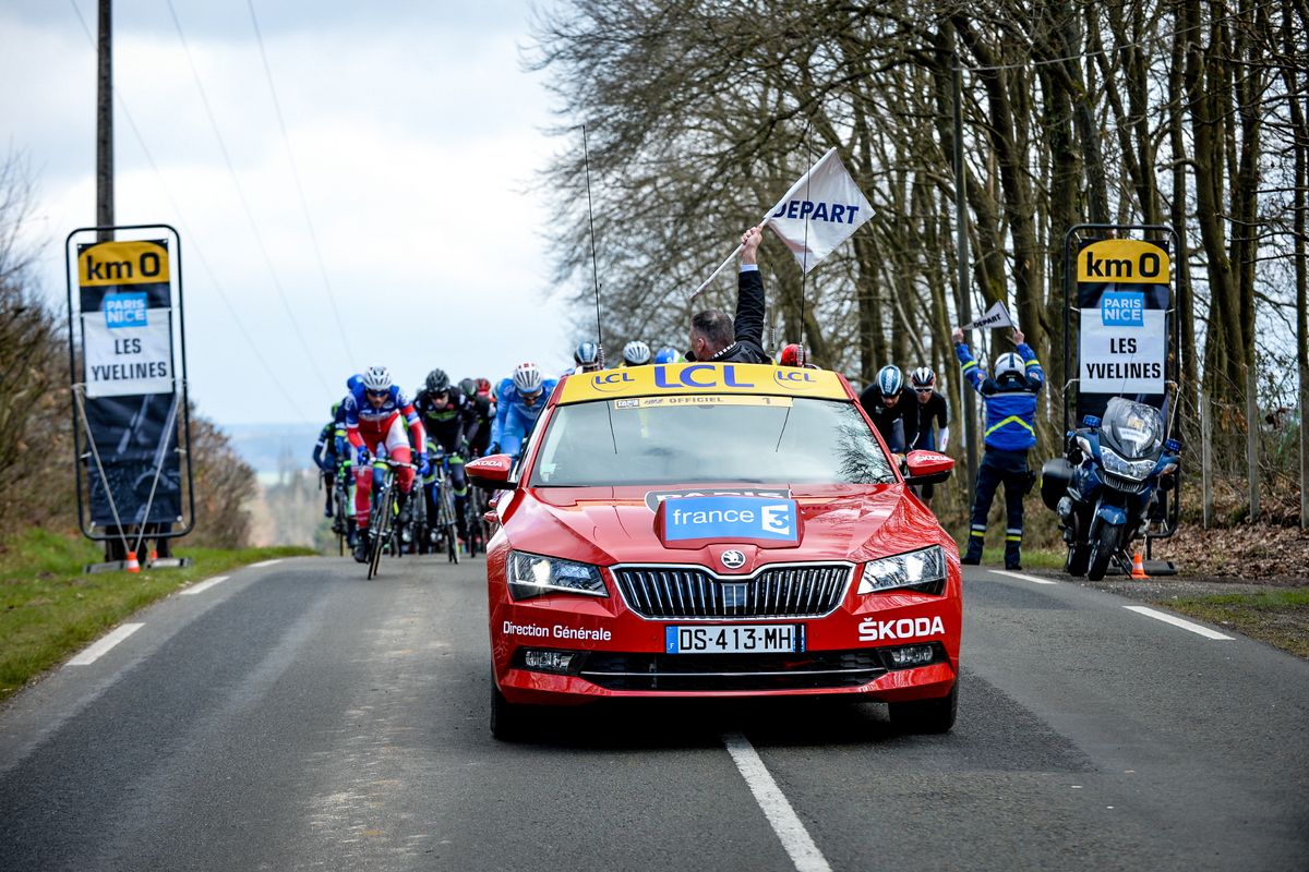 Stage 1 of Paris-Nice gets underway