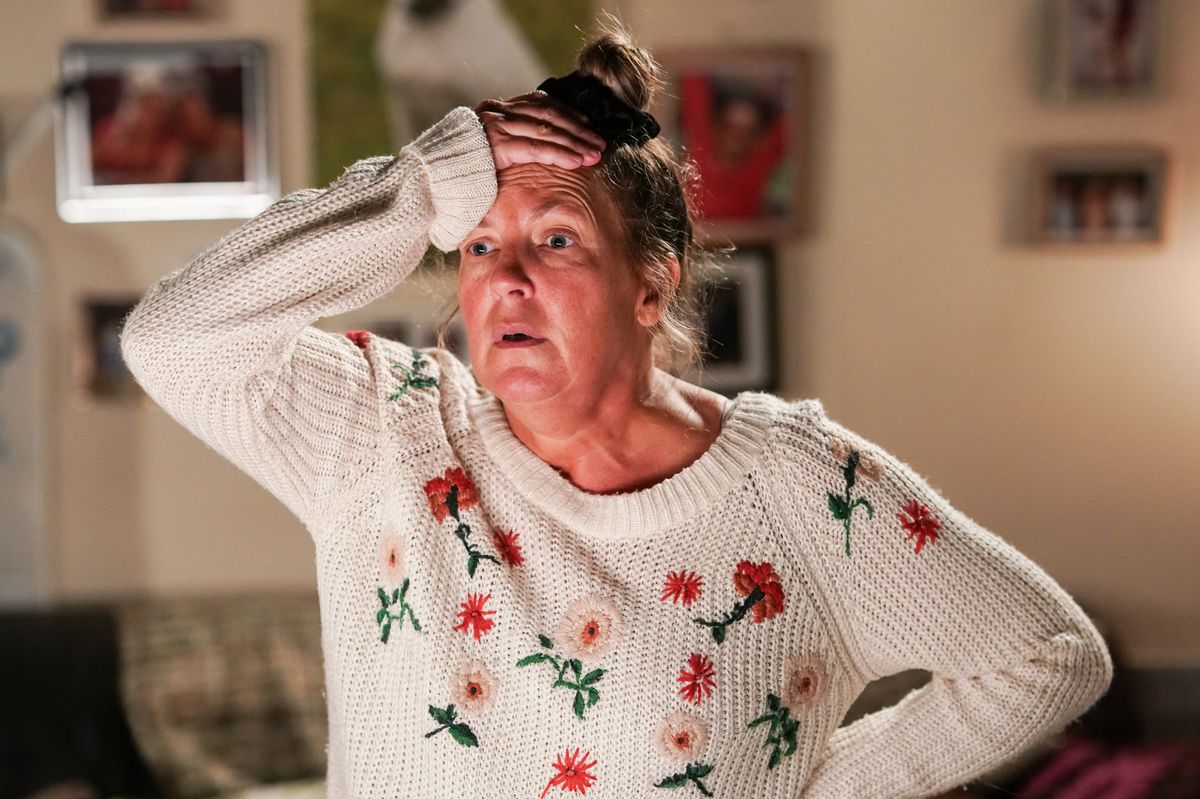 Karen Taylor fears for her future in EastEnders