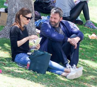 Ben Affleck and Jennifer Garner in 2018