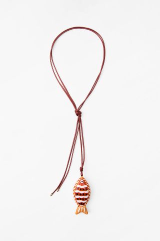 Zara + Fish Cord Necklace