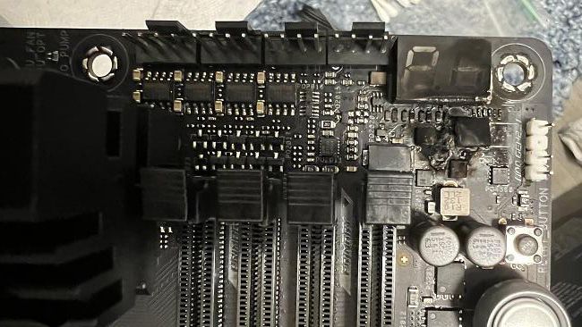 Asus ROG Maximums Z690 Hero MOSFET burn out