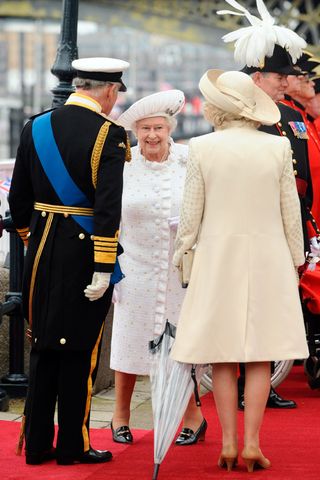 The Queen, Prince Charles & the Duchess of Cornwall