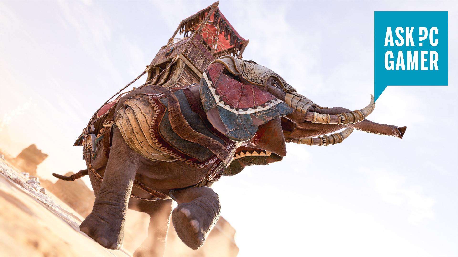 Stampeding Elephant from Assassin's Creed Odyssey