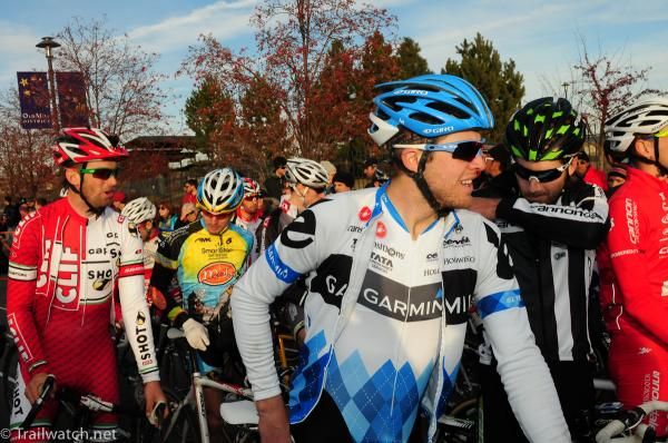 Elite men at staging