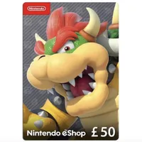 Nintendo Store Gift Card - &pound;50