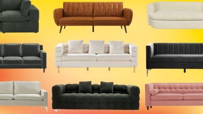 The best sofas under $500, according to a style editor.