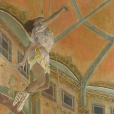 Edgar Degas’s 1879 painting Miss La La at the Cirque Fernando.