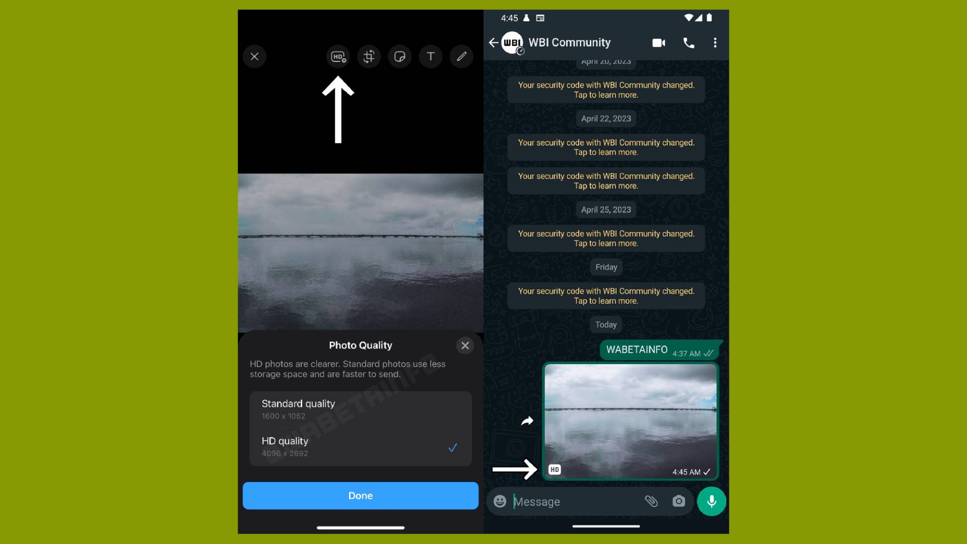 screenshots of hd photos for whatsapp