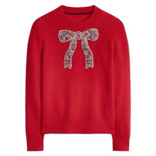 Boden Fenella Embellished Jumper