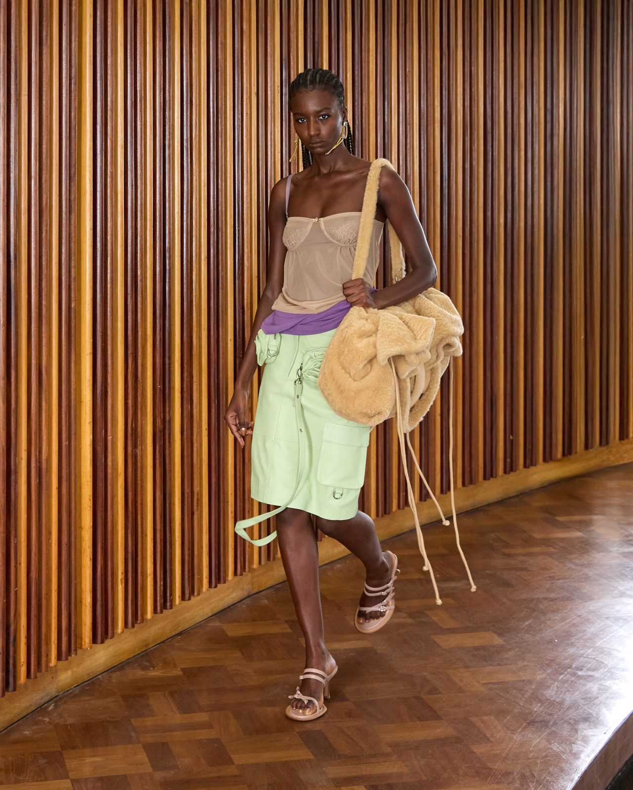 KNWLS S/S 2027 collection at London Fashion Week by Aidan Zamiri