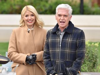 Phillip Schofield with This Morning co-host Holly Willoughby