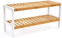 SONGMICS 2-Tier Bamboo Shoe Rack | £25.99 at Amazon