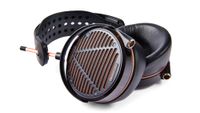 A selection of three different Audeze headphones. 