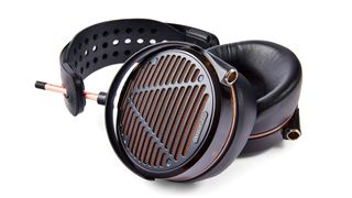 A selection of three different Audeze headphones. 