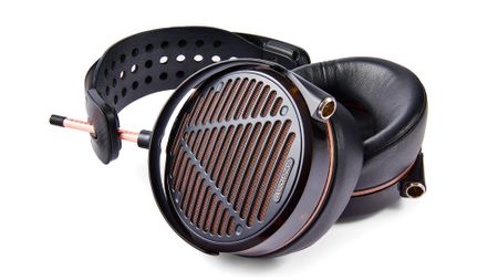 A selection of three different Audeze headphones. 